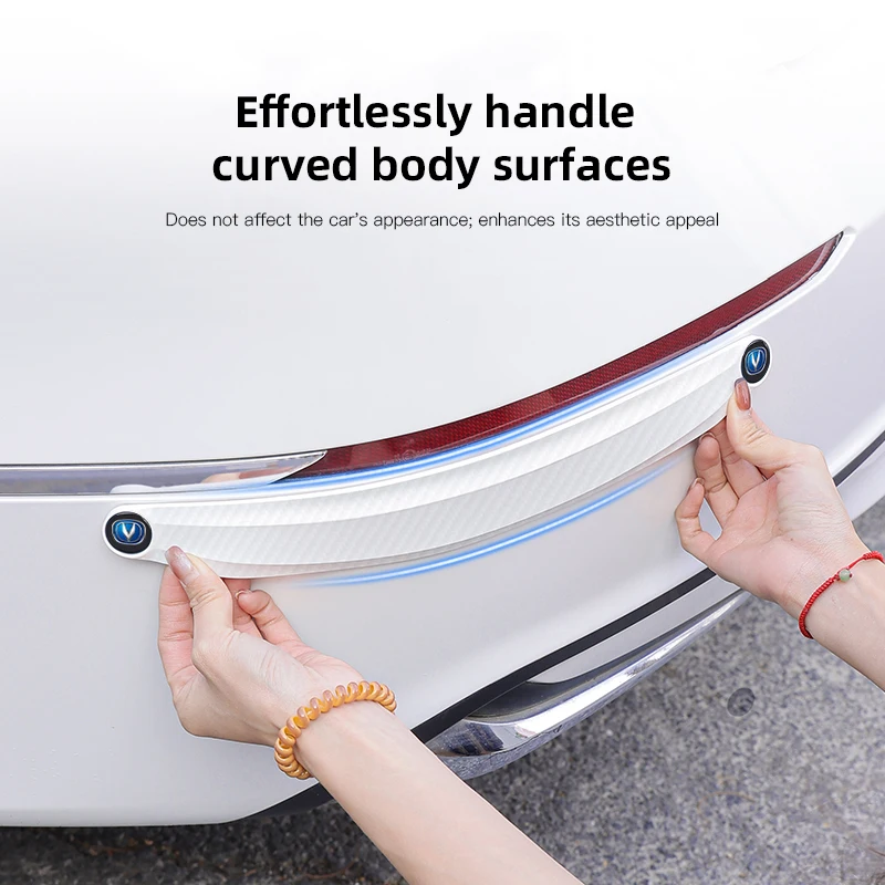 

4Pcs Car Door/Bumper Protective Trim Anti Collision Protect Sticker For Changan CS95 CS85 CS75 CS55 CX20 CS35 CS15 CX70 EADO