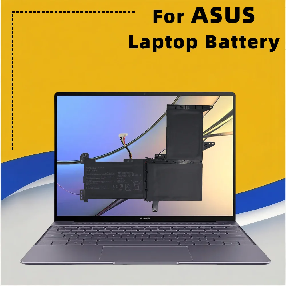 FRLESUI Battery B31N1637 For ASUS VivoBook X510 X510U X510UQ X510UA S510U S510UF S510UQ F510U F510UA F510UQ Laptop Battery