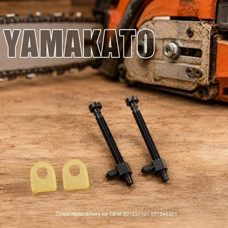 652F Chainsaw Chain Repair Part Adjuster with Matching Tensioner Plate Structure