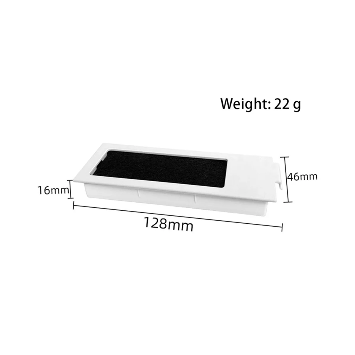 12Pcs for Deeboot T20 / T20 , T20 Max / T20 Pro Robot Vacuum Cleaner Spare Parts Hepa Filter image 2