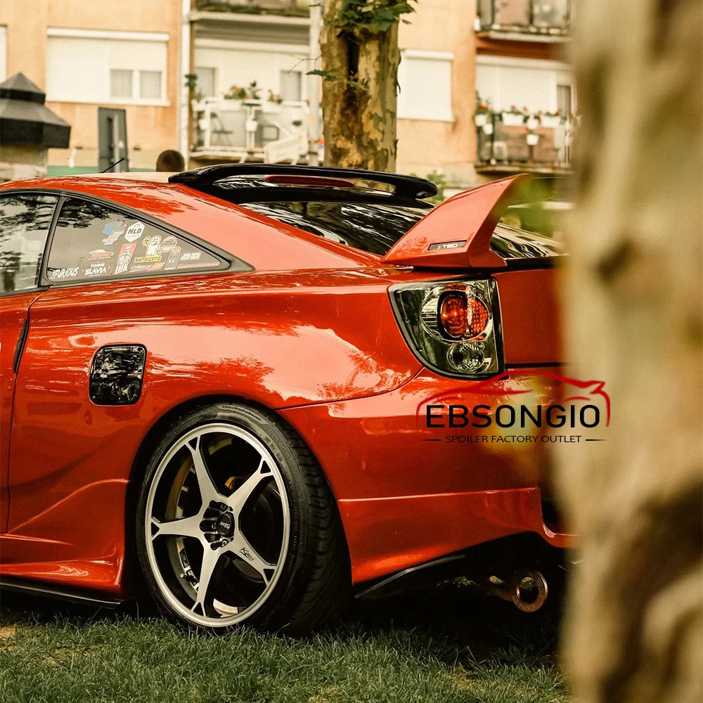 FOR TOYOTA CELICA Rear TRUNK SPOILER VVT 2000 02 03 2004 2005 High Quality ABS Plastic Car FD2 Spoiler Trunk Boot Wing Spoiler - view 4