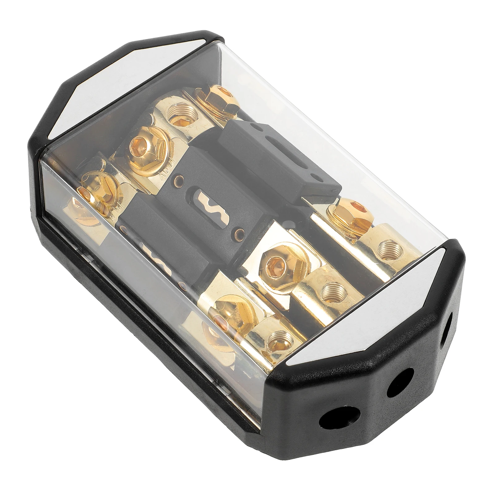 

Car Audio Box High Power Output Easy Installation Speaker Distribution Block for Auto Amplifier Fuse Holder Marine