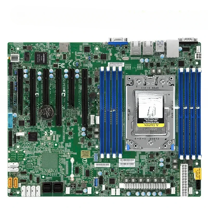 

EPYC 7551P CPU 32 Cores Processor+ Supermicro H11SSL-i Motherboard Server +4x 32GB 2133P RAM