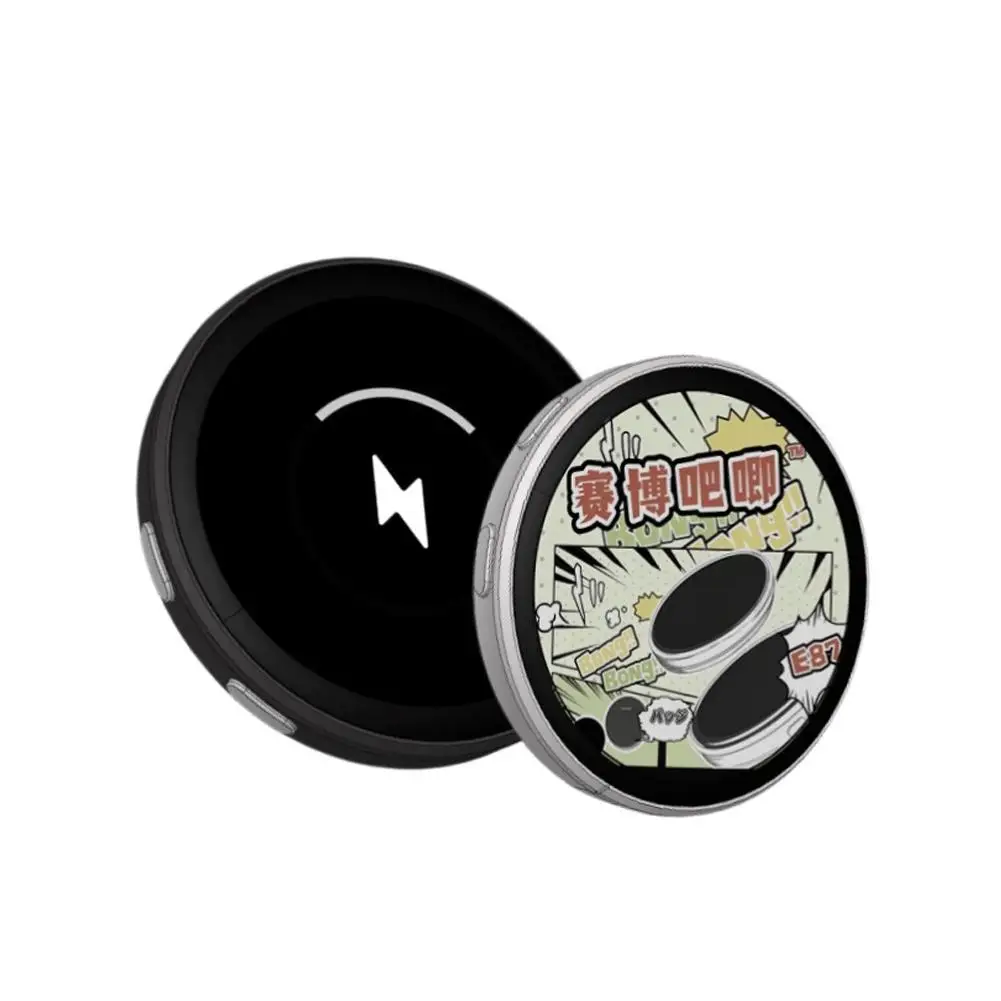Anime E-Abzeichen-Anzeigepin 1,7 Zoll Touchscreen LED-Taste Touchscreen-Fotorahmen mit Videowiedergabe Dropshipping