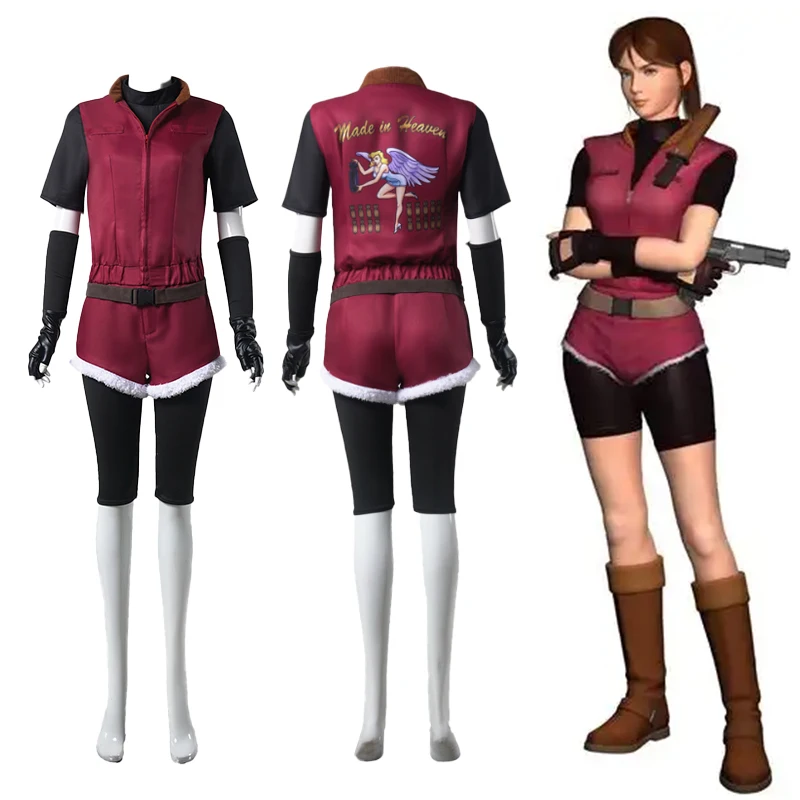 Claire Redfield Cosplay Costumes Anime Evil Role Play Uniform Halloween Christmas Carnival Dressing For Women