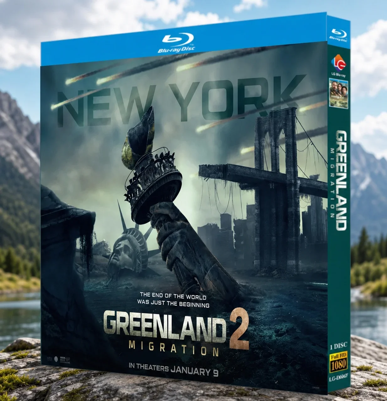 Greenland: Migration (2026) 1-Disc Blu-ray New Sealed Box Set YIHUI