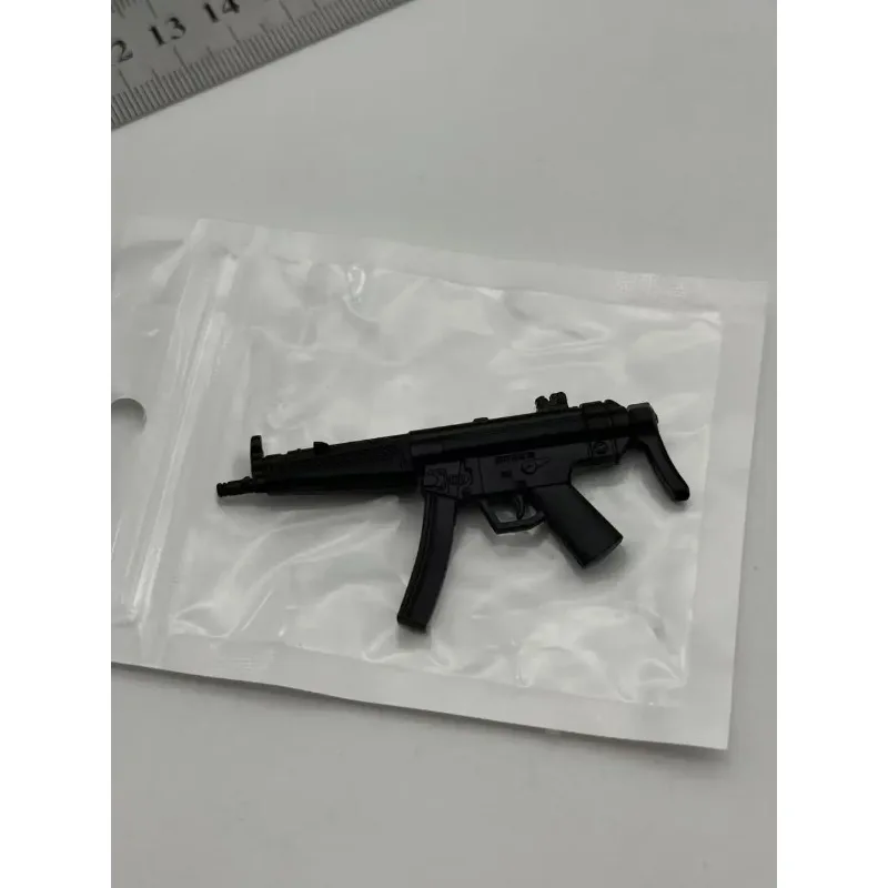 In Stock 1/6 Scale Soldier Toy Action Scene Accessories Model Doll 1 To 6 Micro-punch MP5 MP5K Black Gun Model Gift view 6