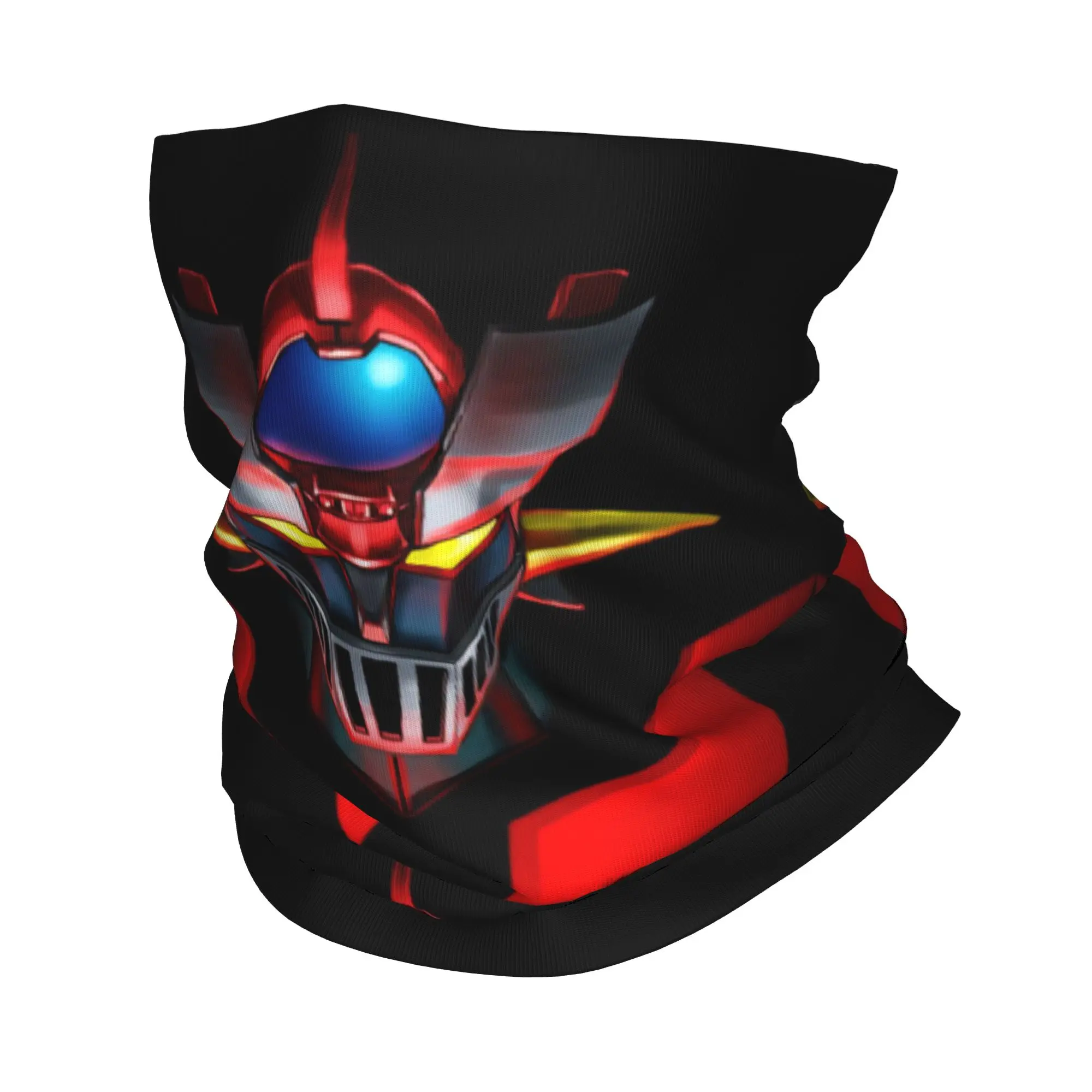 Mazinger Z Mad Robot Bandana - Calentador de cuello de invierno para mujer, a prueba de viento, pañuelo facial para esquí, Grendizer, anime, manga, pasamontañas, diadema