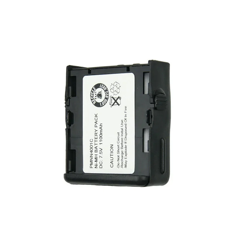 For Walkie Talkie GP68 GP38 GP63 Two Way Radios Replacement Battery Interphone Accessory PMNN4001C Ni-MH Battery 1100mAh 2pcs