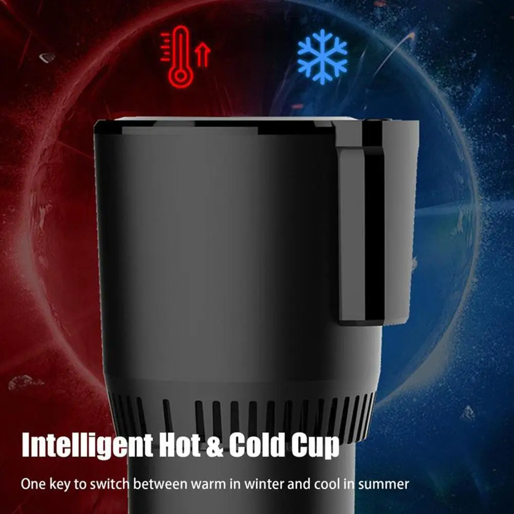 

2 In 1 Car Cup Mug Holder 12v Warmer Car Cup Car Heating Cooling Cup Screen Office Cup Mug Holder For Home T D1t5