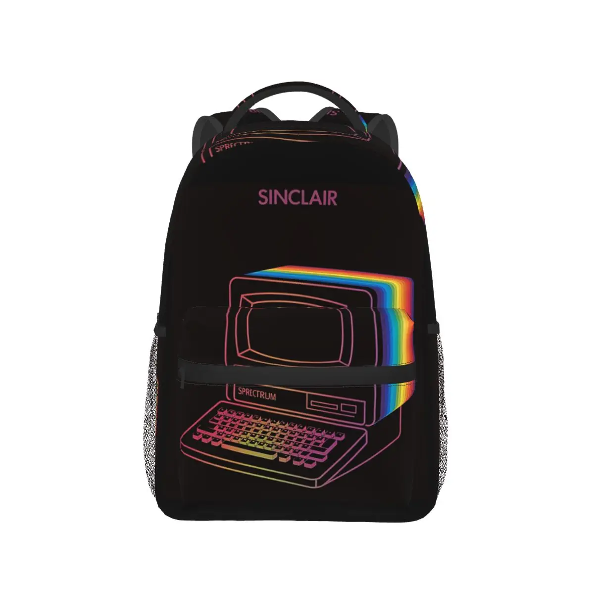 

ZX Spectrum Backpack Hot Sale Daypack Large Capacity Kids BookBag School Bag Shoulder Bags for Men Women