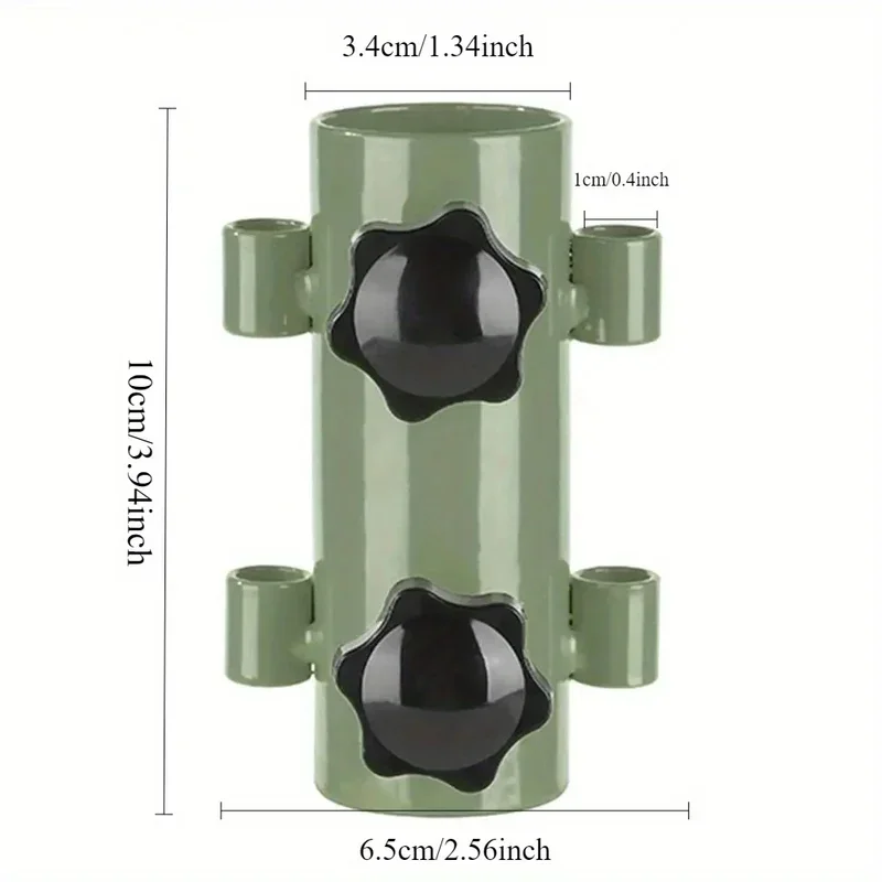 1Pc Outdoor Camping Tent Ceiling Fixed Accessories, Windproof Adjustable Awning Pole Fixed Pipe Support