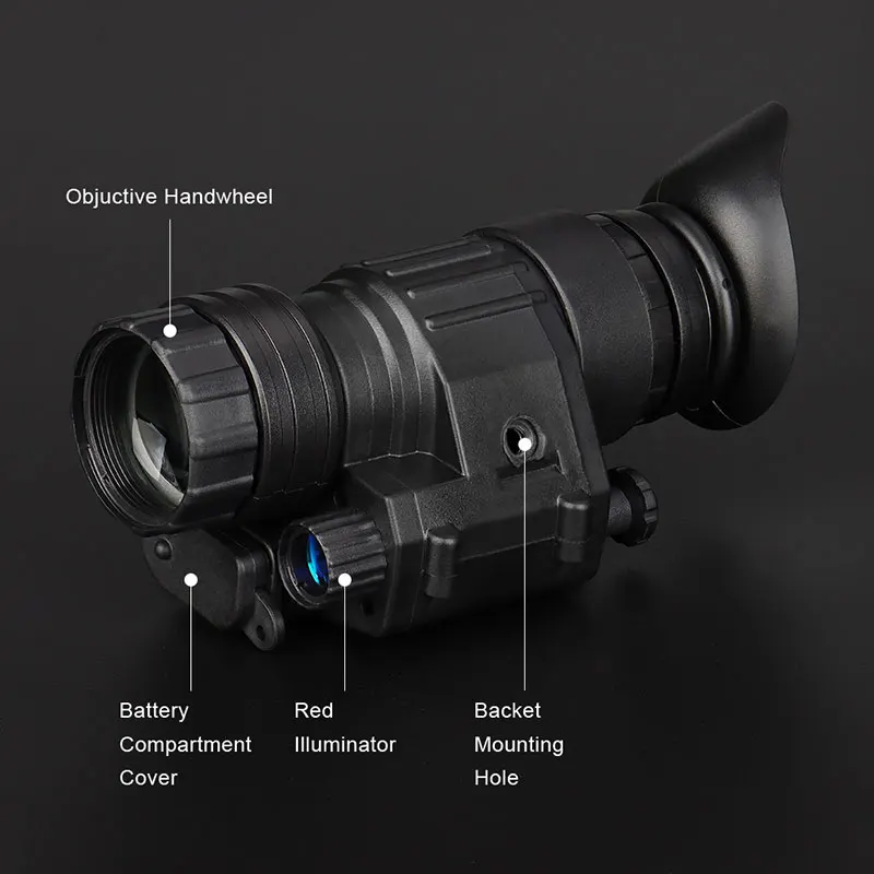 4X32mm IR Pvs 14 Optical Monocular Digital  Termal Scope HK27-0027 Day and Night Vision Scope view 6