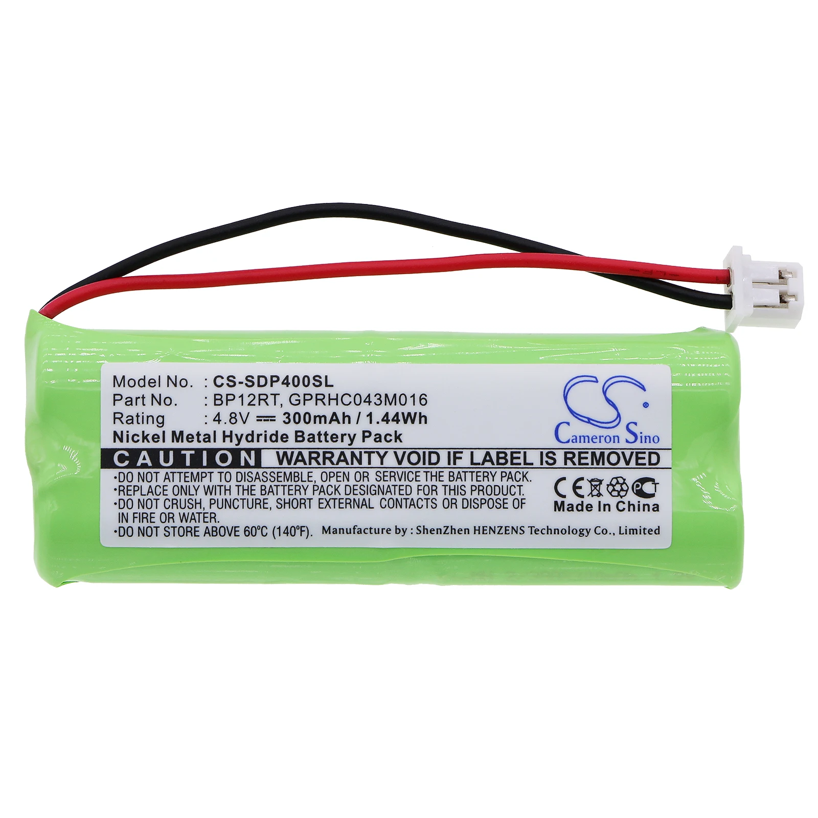 

Ni-MH battery for Dogtra Dog Collar,4.8V,300mAh,Transmitter 175NCP Transmitter 200NC Receiver 1100NC Receiver 1200 1500NCP