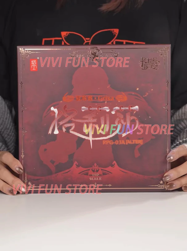 재고 있음 달팽이 껍질 RPG-03A 그리사(알터) 가동형 모델 장난감 1/12 액션 애니메이션 피규어 인형 아름다운 소녀 미라 좀비 소녀