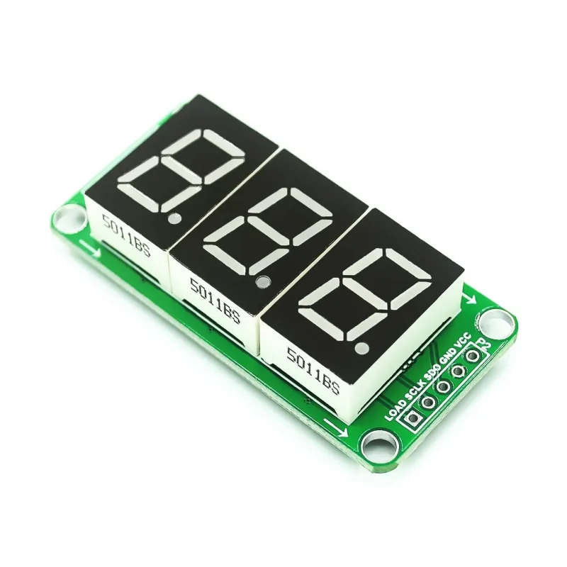 74HC595Static Drive2Digital Tube Display Module Can Be Connected Seamlessly0.5Inch2/3/4Red light