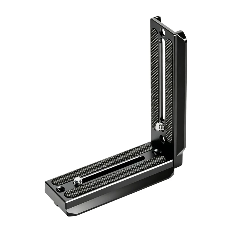 96BA Landschaftskamera-Halterung in L-Form mit vertikaler Rahmenunterstützung, Aluminiumkonstruktion, seitliche – Detail 1
