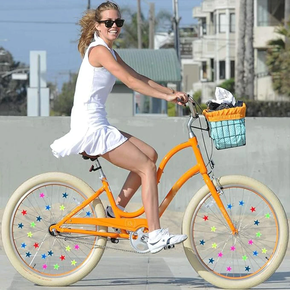 120pcs set Brighten Up Ride With Colorful Bicycle Wheel Spoke Beads Beautiful View Easy To Install