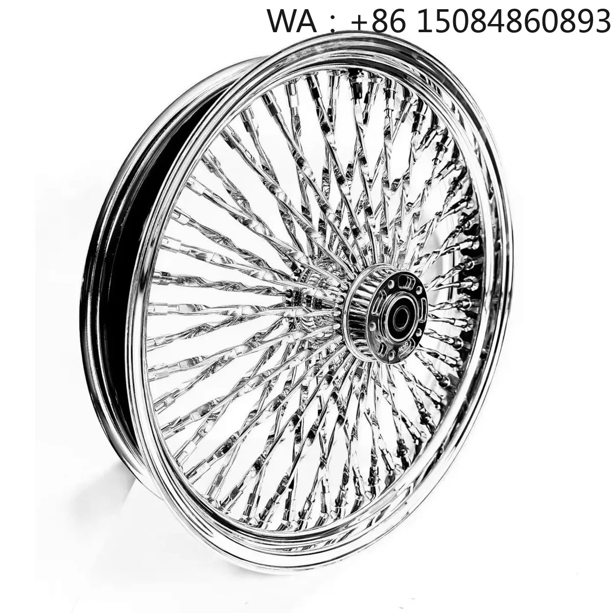 

The same model as Zhang Xueji's car, motorcycle parts, golden alloy wheel hub assembly, late softail classic steel spoke matched
