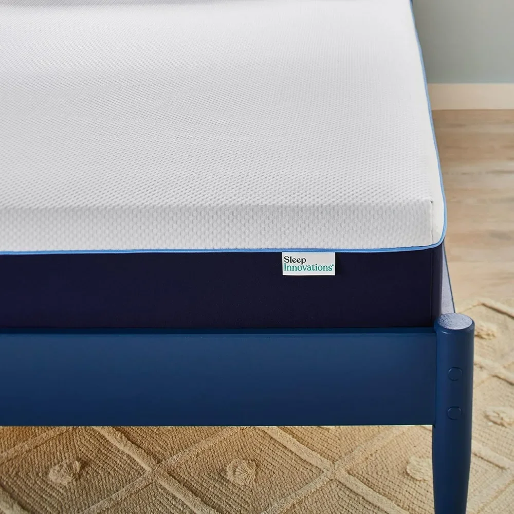 Marley 12 Inch Cooling Gel Memory Foam Mattress, Full Size, Bed in a Box, Medium Firm Support