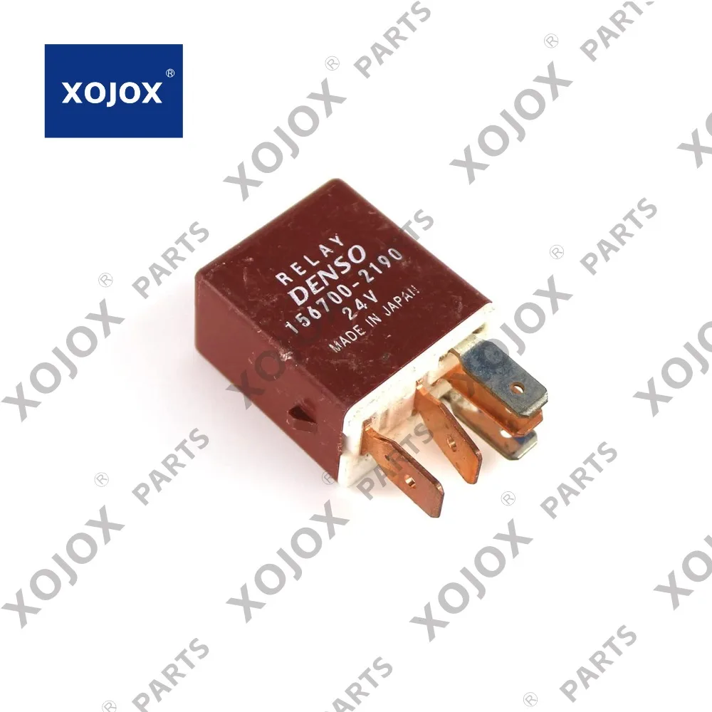 

XOJOX 156700-2190 1567002190 Реле с 5 контактами 24 В 4436534 для протестированных релейных запасных частей для двигателя экскаватора послепродажного обслуживания