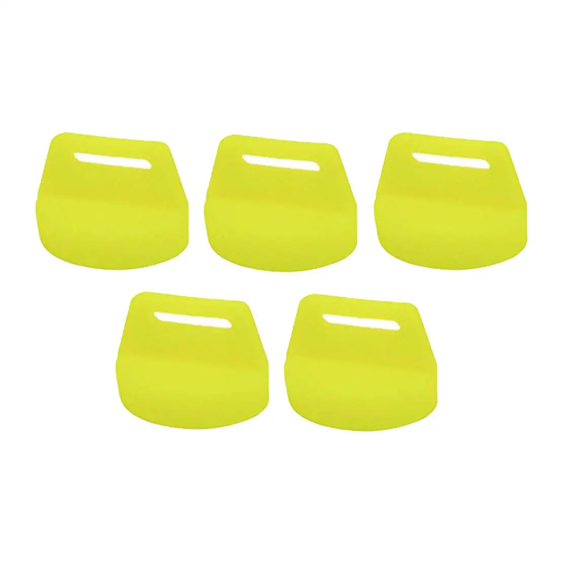 

5431964 5433534 5pcs Yellow Ignition Key Cover Cap Fit for Polaris Ranger Sportsman Scrambler RZR Magnum Yamaha G9 G14 G16 G22