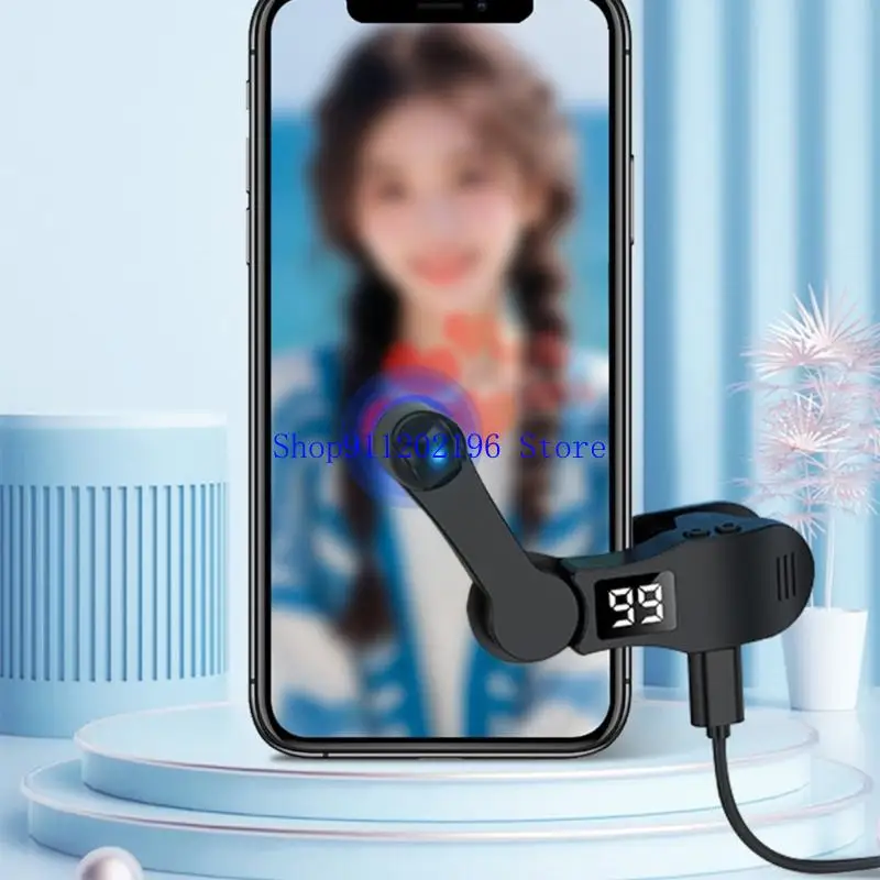 

P82A, 2 шт., регулируемый автоматический экранный зажим для смартфонов, дизайн из АБС-пластика, совместимость с несколькими