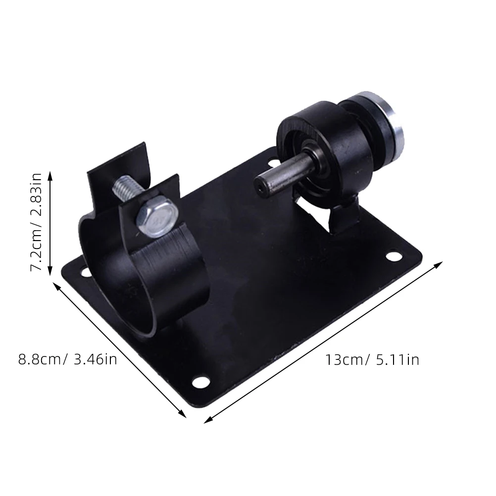 

Electric Cutting Seat 10Mm Hand Drill Holder Portable Attachments Premium Metal Long Durability Safe Use Protect When Working