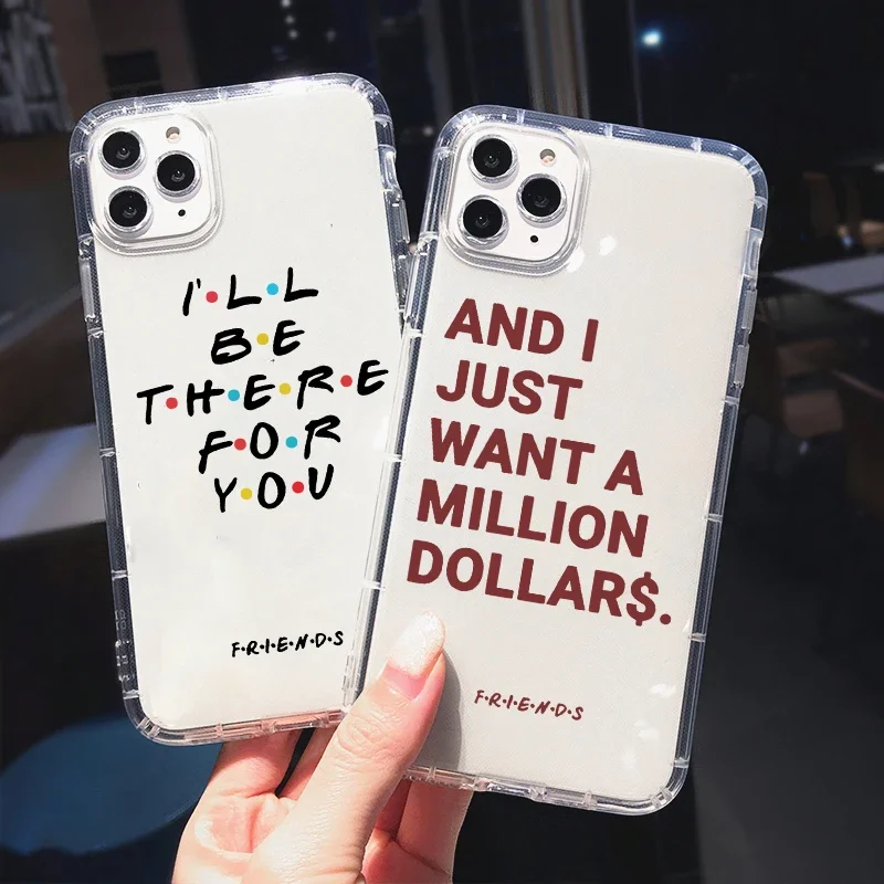 Friends TV Show Central Perk Coffee Case for IPhone 11 12 13 14 15 Pro XS Max X XR 6 7 8Plus Mini BFF Soft TPU Cover Phone Coque