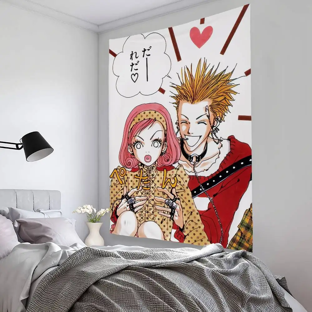 Anime P-Paradise Kiss Wandteppich, Schlafzimmer, Wohnzimmer, Bar, Garten, Outdoor, Mikrofaser, Festival, Dekoration, Hintergrund, Kunstbanner