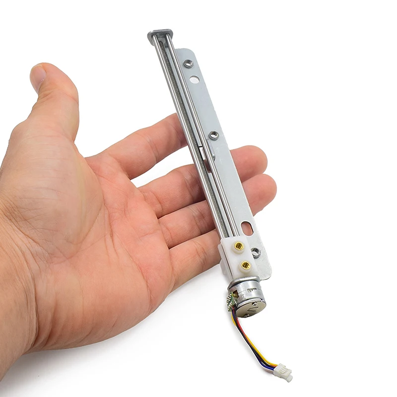 123mm Linear Actuator Micro 15mm Linear Stepping Motor With Nut Two-phase Four-wire Stepper Motor DIY 3D Printer