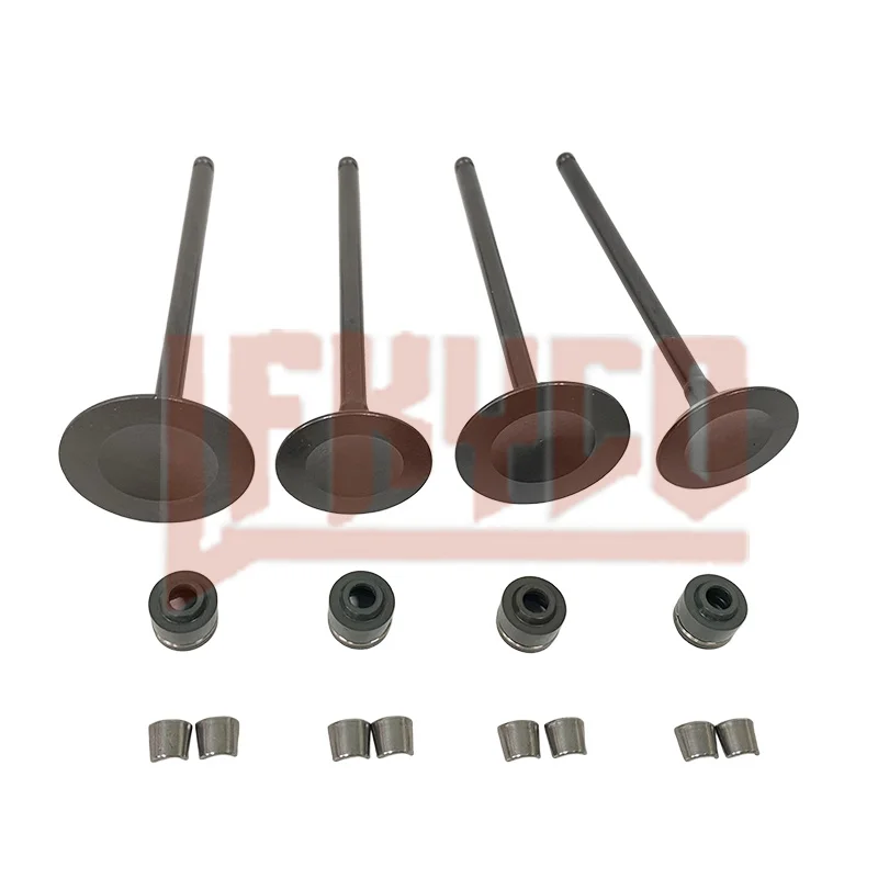 Motorcycle Engine Parts Exhaust Valves Inlet Intake Stem Oil Seal Kit For CFMOTO 300NK 300SR 300SS 300CL-X Heritage 2021-2025