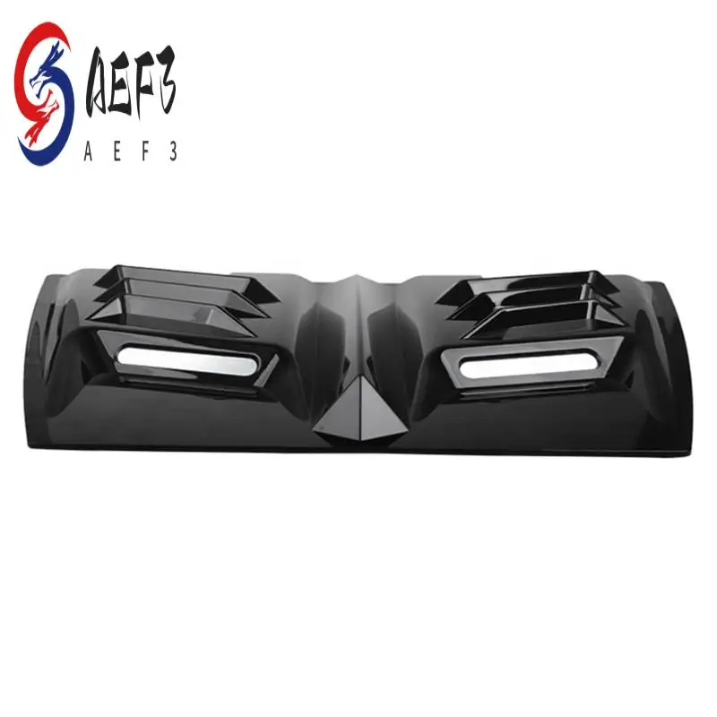 

AEF3-1 PCS Car Air Flow Intake Hood Scoop Vent Bonnet Decorative Cover Center Side Air Outlet Hood Universal B