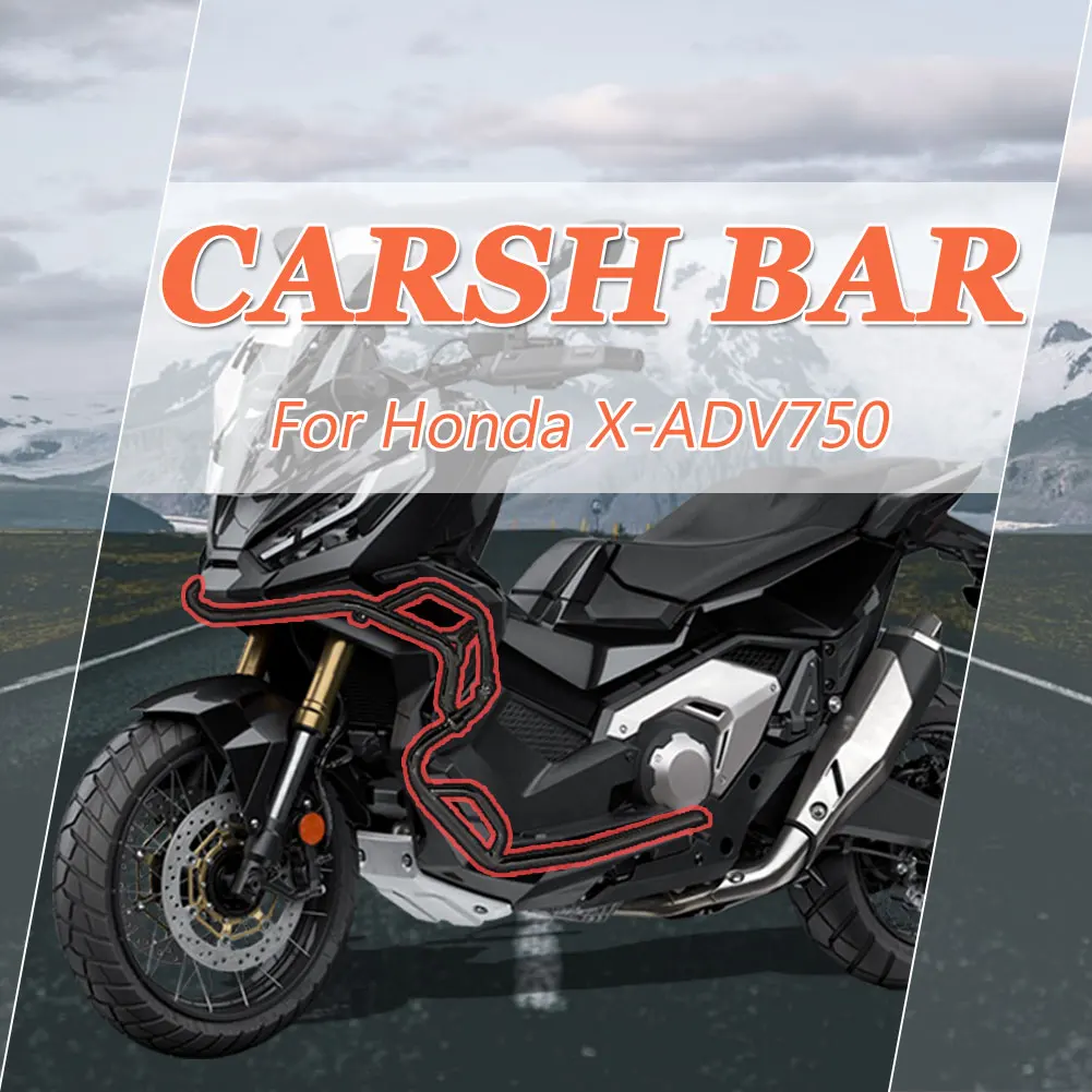 

X-ADV750 Engine Protective Guard Crash Bar for Honda X-ADV XADV 750 2017-2020 Upper and Lower Bumper Frame Protection Parts