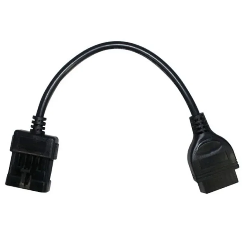 OBDII Extension Cable For Opel 10Pin to OBD2 16Pin Female Diagnostic Connector Cable OBD OBD II for Opel 10 Pin