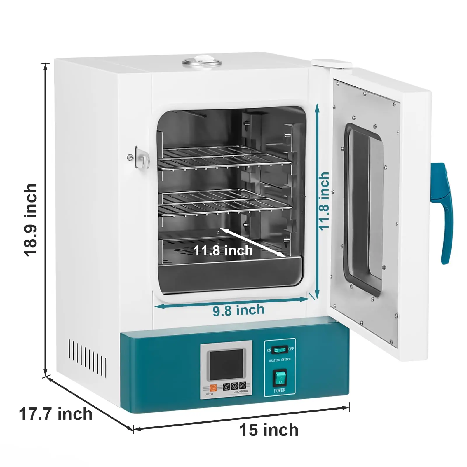 Lab Incubator 20L RT 5-70° Laboratory Incubator Microbiology Scientific Digital Incubator PID Temperature Control,for Lab