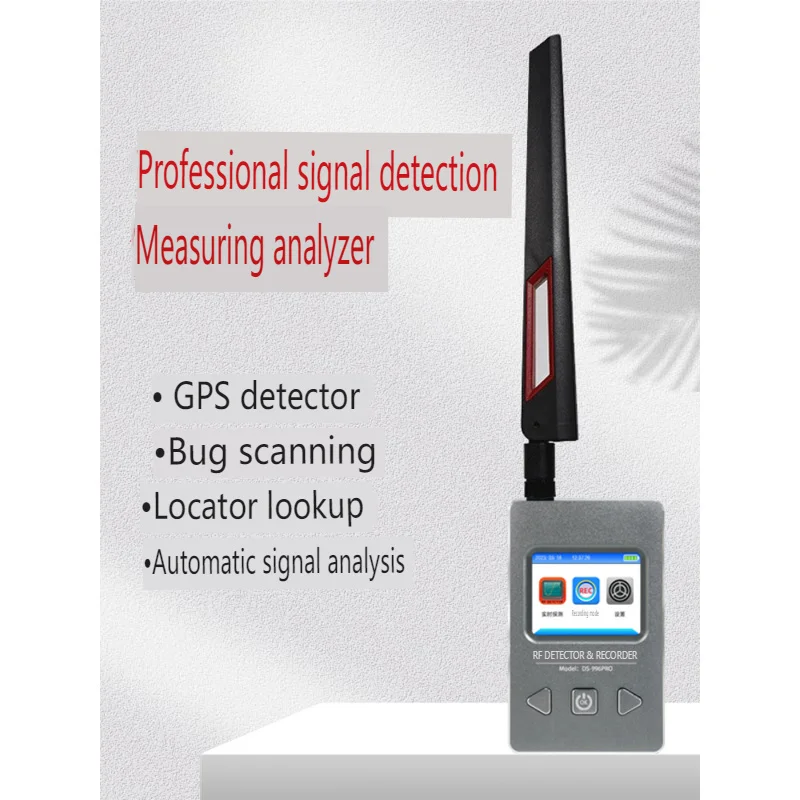 

DS996 Portable Handheld Vehicle Positioning Monitoring and Scanning Detector Electromagnetic Wave Wireless Signal Detector