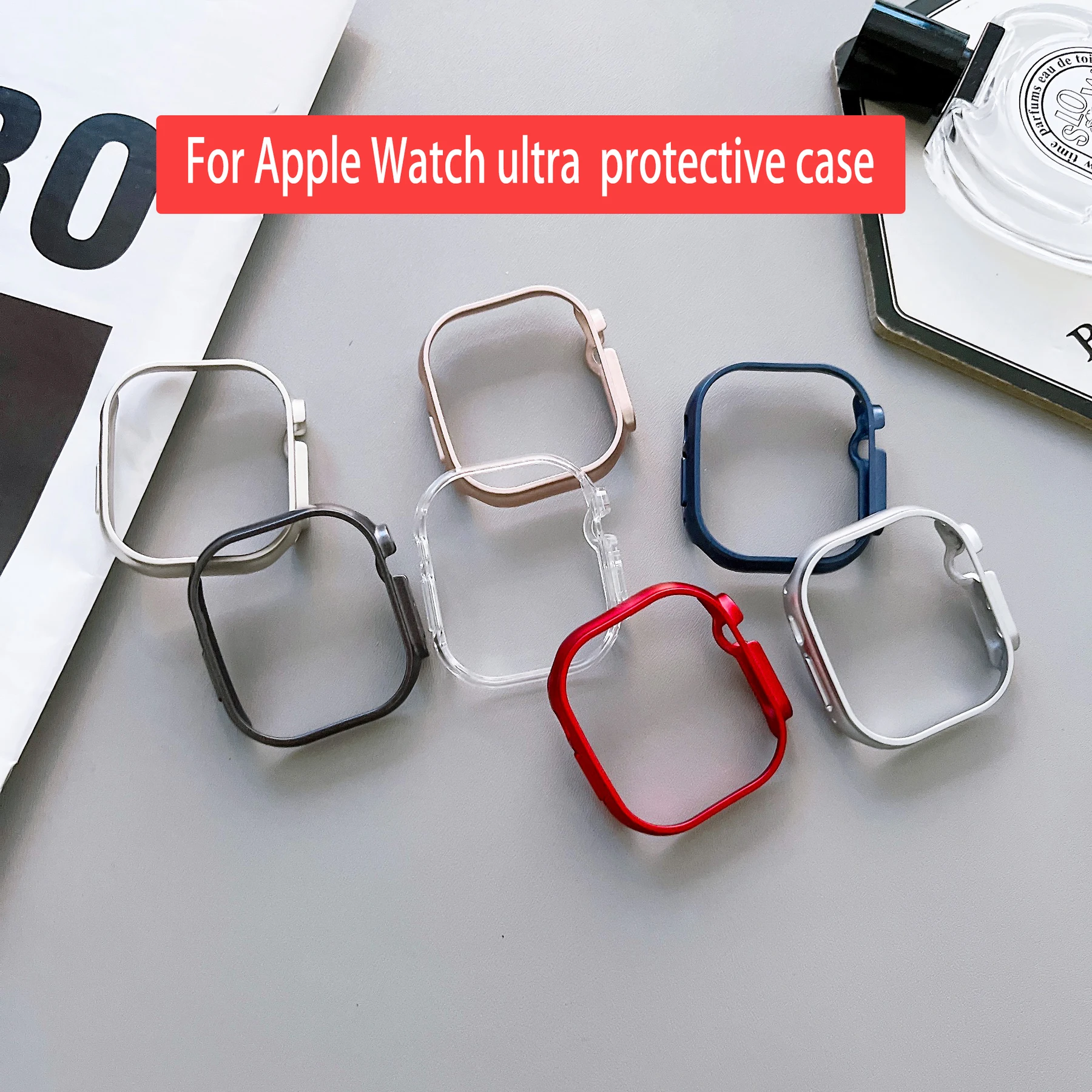 Hollow out watch case For Apple smart watch 8th generation UItra 49mm case PC case