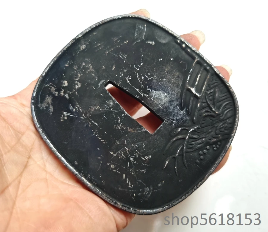 Alloy old Dancer tsuba for Japanese sword katana wakizashi tanto