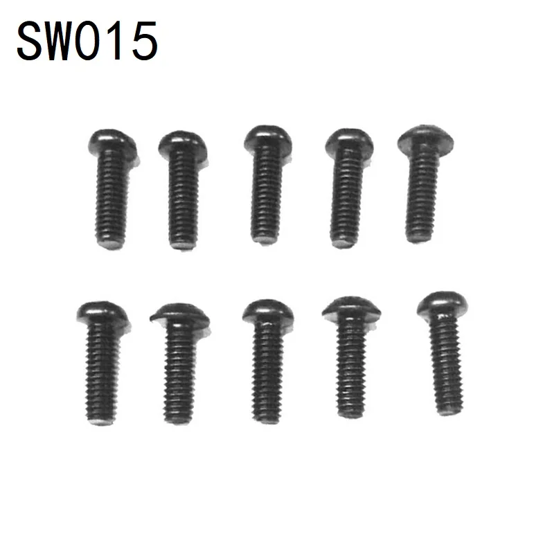 

10pcs M4x12mm Screw SW015 for JLB Racing CHEETAH 11101 21101 J3 Speed 1/10 RC Car Upgrade Parts Spare Accessories