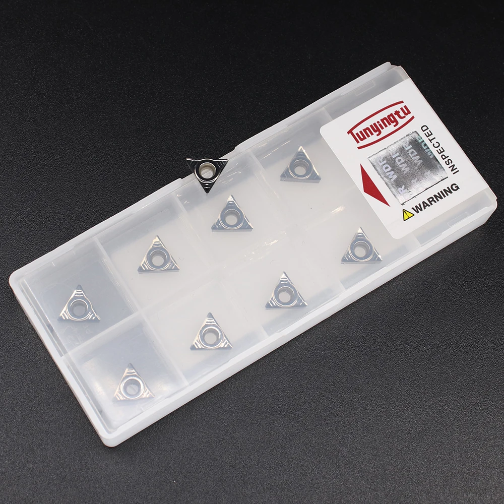 TCGT090202 TCGT090204 TCGT110202 TCGT110204 TCGT16T304อลูมิเนียมกลึงโลหะคาร์ไบด์ Mesin Bubut CNC การประมวลผลตัดเครื่องมือ