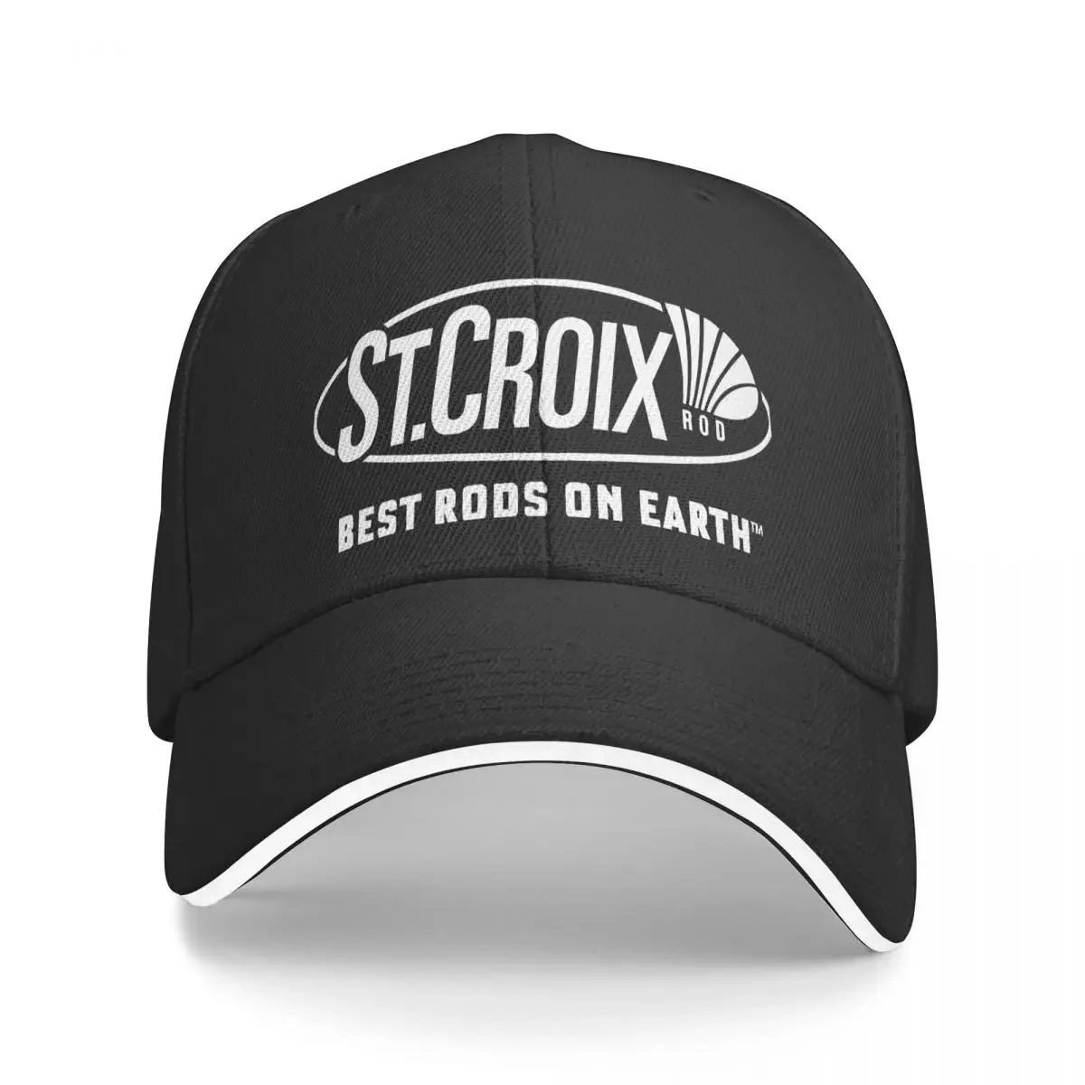 New St Croix Rods Fishing American Funny Hats Men's Hats Baseball Cap Baseball Cap Men Man Hat Baseball Cap