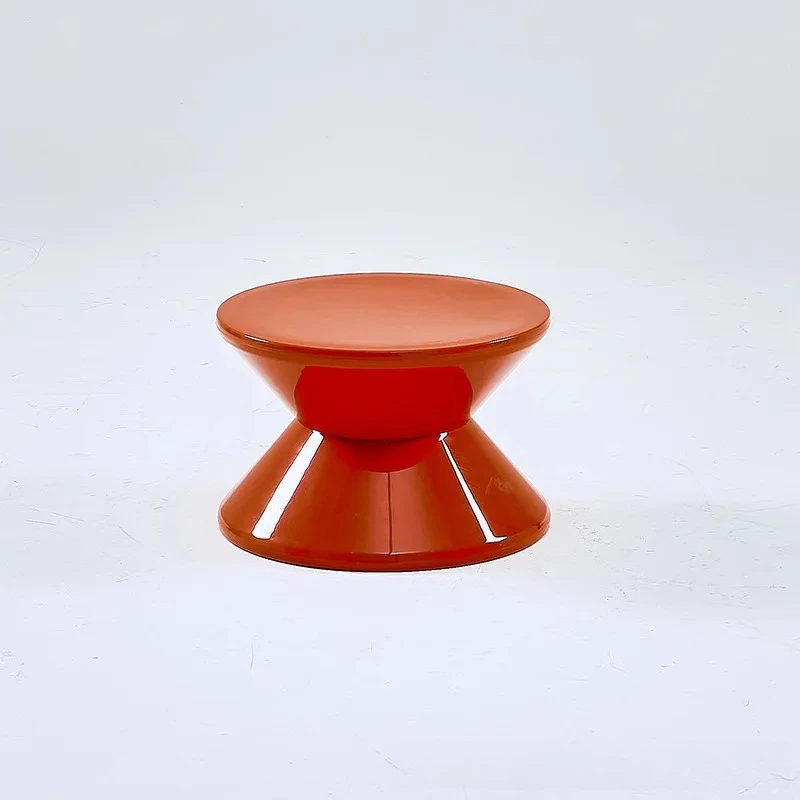 

Nordic cream style low stool, small apartment home living room shoe change stool, Internet celebrity ins creative plastic