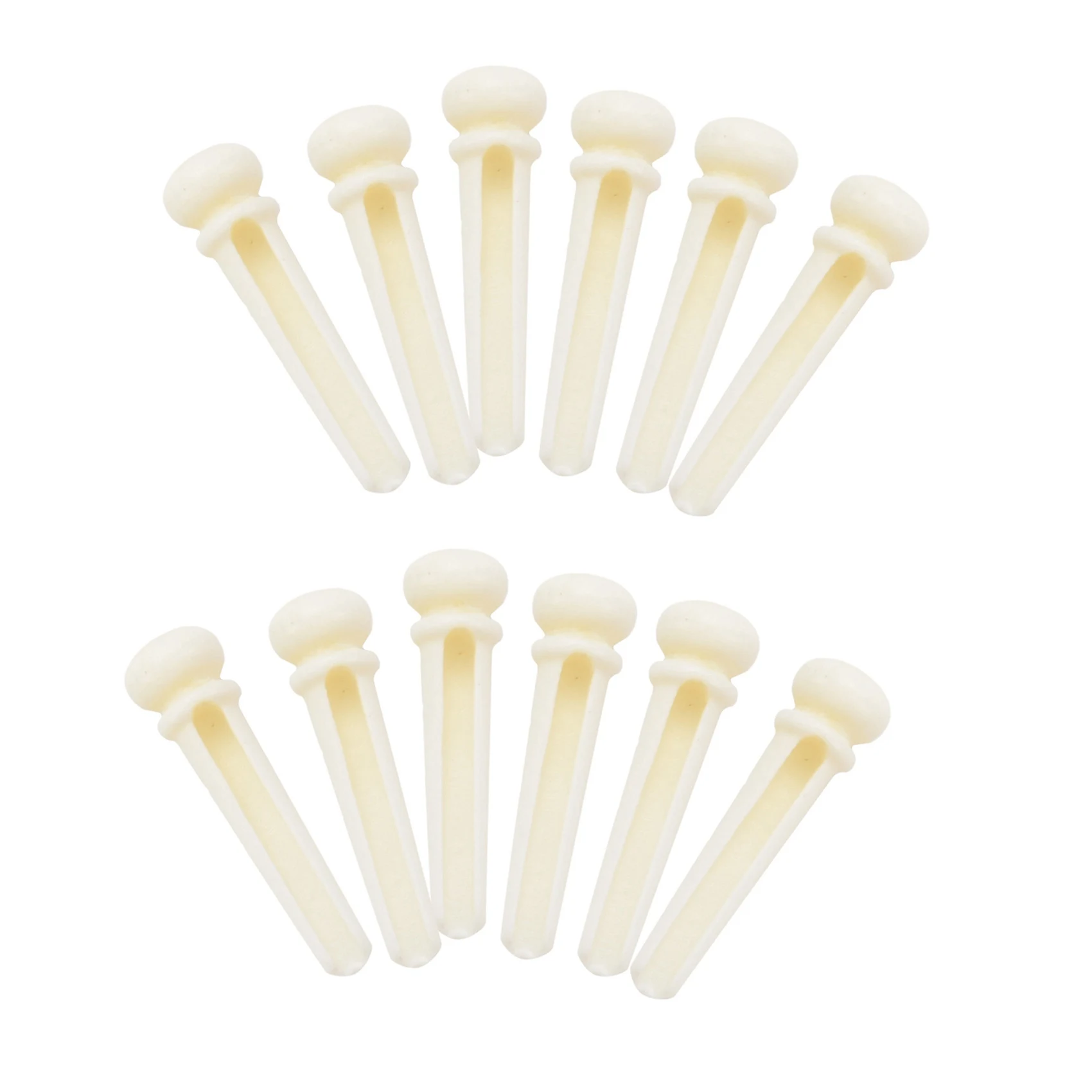 

A37Q-18Pcs Real Bone Material Acoustic Guitar Bridge Pins With Pearl Shell Dot