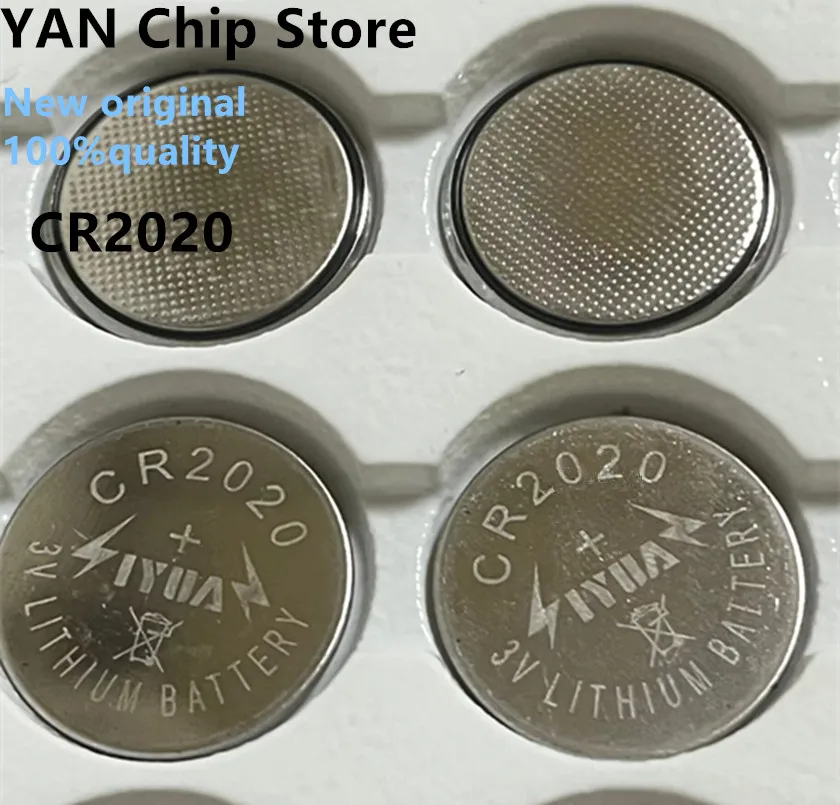 5PCS 100% New original Lithium Coin CR2020 for LCD Drawing/Writing Tablet 3V