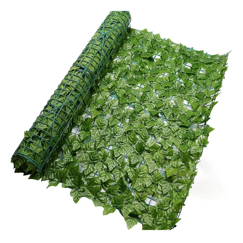 

Artificial Ivy Fence Screen Simulation Hedges Fences Fake Leaf Screening Roll Decoration For Outdoor Garden Decor