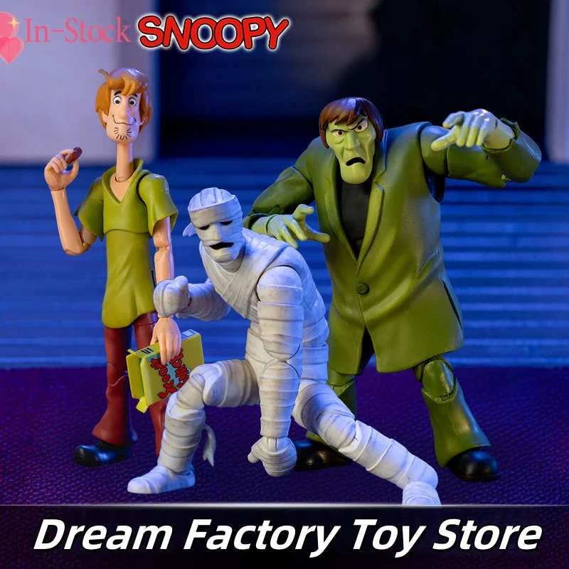 

In-Stock Original Hot Scooby 1/12 Anka Mummy Xia Ji Stalker 6 Inches Action Doll Collection Decoration Toys Birthday Boy Gifts