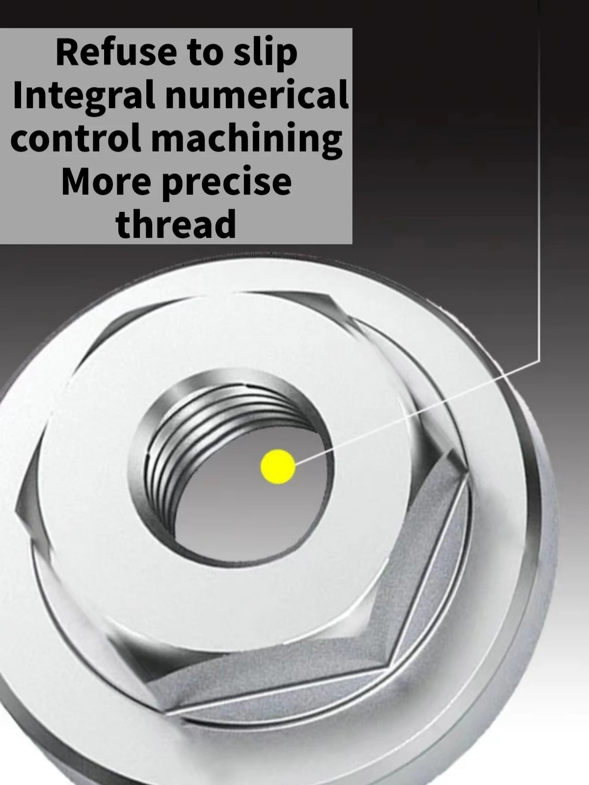 Universal hexagonal pressionando placa acessórios