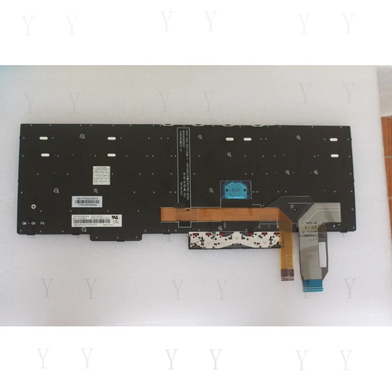 

Y+ Genuine for Lenovo Thinkpad E580 L580 US Layout Backlight Keyboard 01YP600