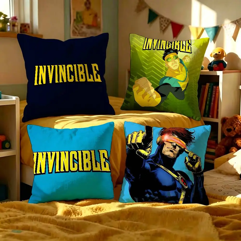 Anime I-Invincible Cartoon Pillowcases Home Bedding Decorative Pillow Cover Wedding Super Soft Pillow Case